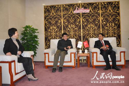 十八大代表、牡丹江市委书记张晶川做客人民网
