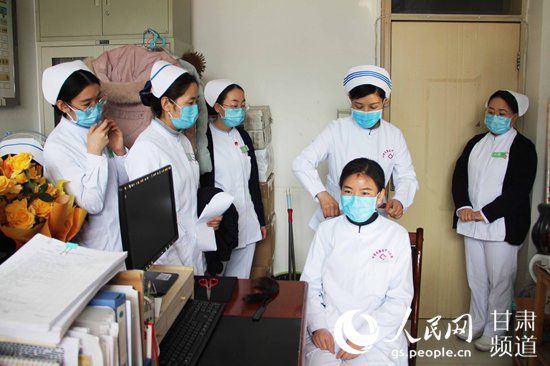 甘肅省康復中心醫院5名醫護人員馳援武漢