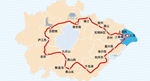 8小时！环游长三角