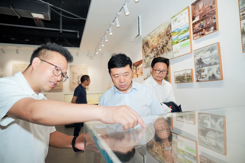 贵州民族大学建成各民族交往交流交融展馆和文化阵地。贵州民族大学供图