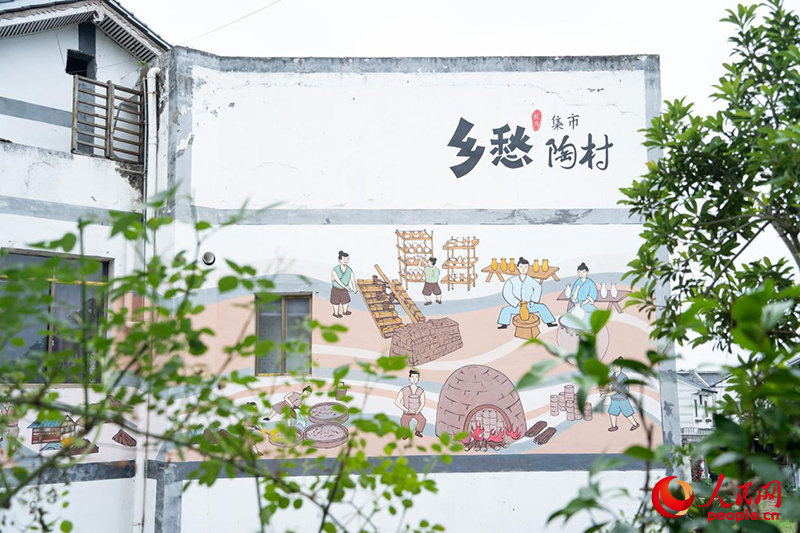 花茂村一隅。人民网 阳茜摄