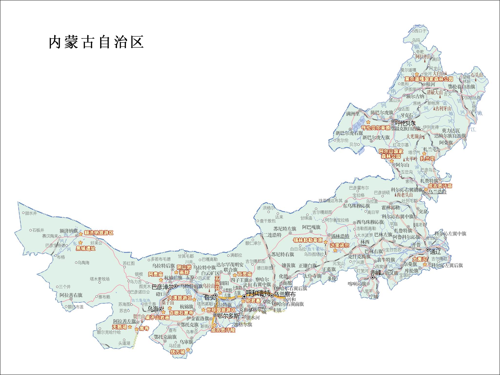 地方行政区划地图