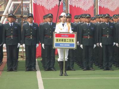 青岛三利:军训十年铸品牌