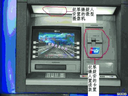 济南:取款机偷装读卡器 盗取他人卡上信息
