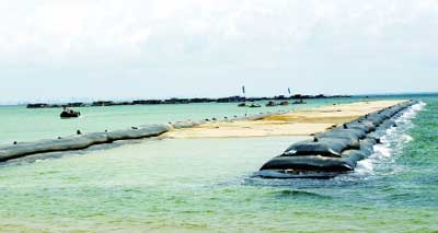 湛江港东海岛港区通用杂货码头工程加紧建设
