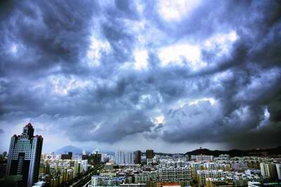 雨水相伴 第4号热带风暴浪卡生成