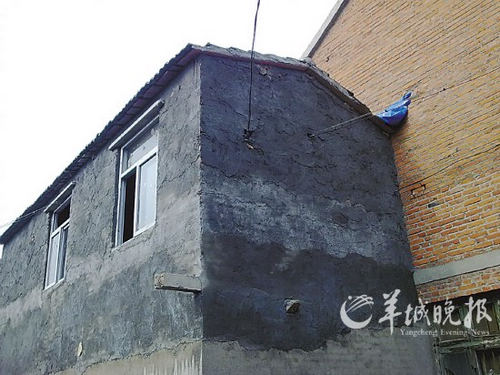 南京最牛违建没门没楼梯 盖房只为拆迁款（图）