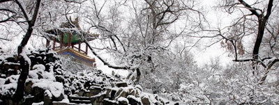 龙沙公园雪景
